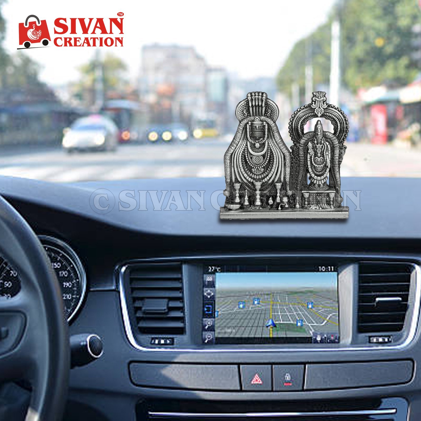 lord shiva statue for car dashboard home & office decor and puja | shiva idol for gift living room figurine | perfect for festival