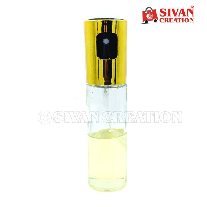 Oil Spray Bottle for Cooking – Refillable Glass Oil Sprayer for Kitchen & Air Fryer