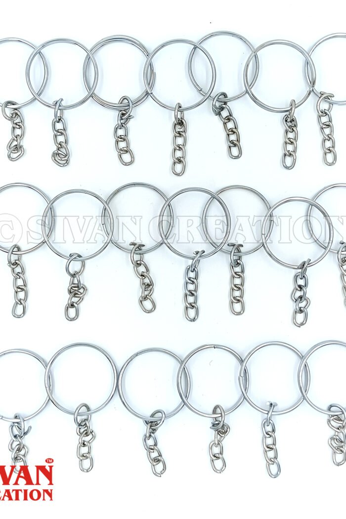 Pack of Metal Keyring Hook Carabiner Clip – Multipurpose Heavy Duty Key Holder (Multiple Keyrings)