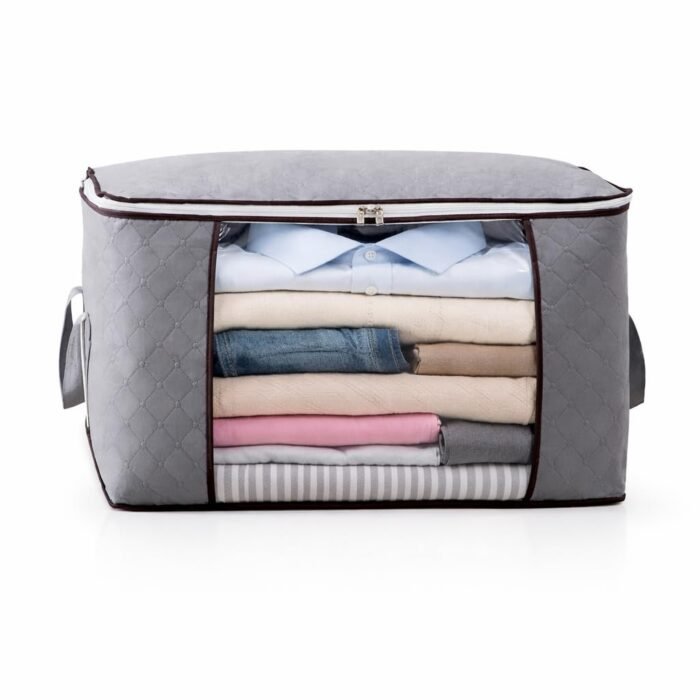 Foldable Clothes Storage Bag with Transparent Window