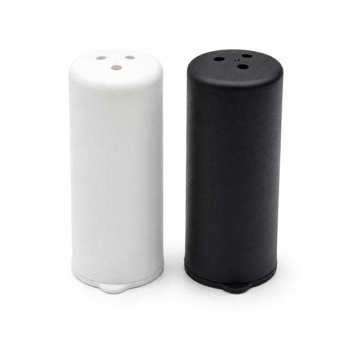 Black & White Salt Pepper Shaker Set