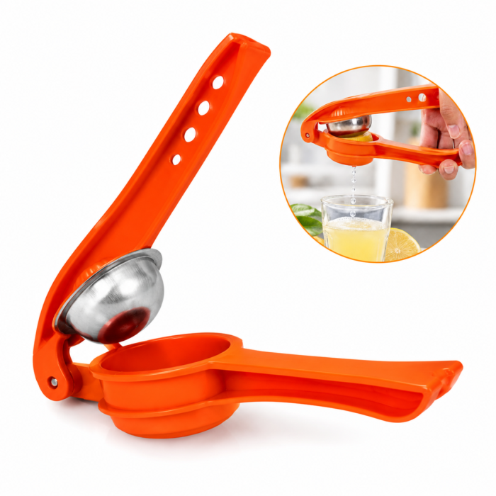 Manual Lemon Squeezer Juicer with Steel Press