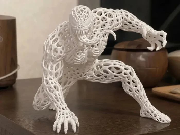 3D Printed Venom Figurine | Venom Statue | Detailed Marvel Character Collectible | Desk & Gaming Decor